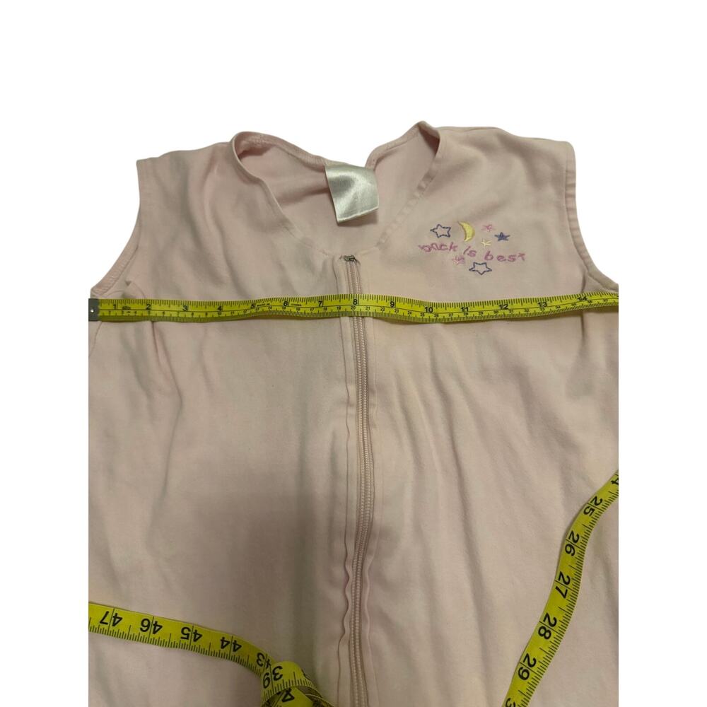 Halo Sleep Sack sz XL "Back is Best" 2 way zip soft warm cozy pajamas baby 18-24 - Picture 6 of 9